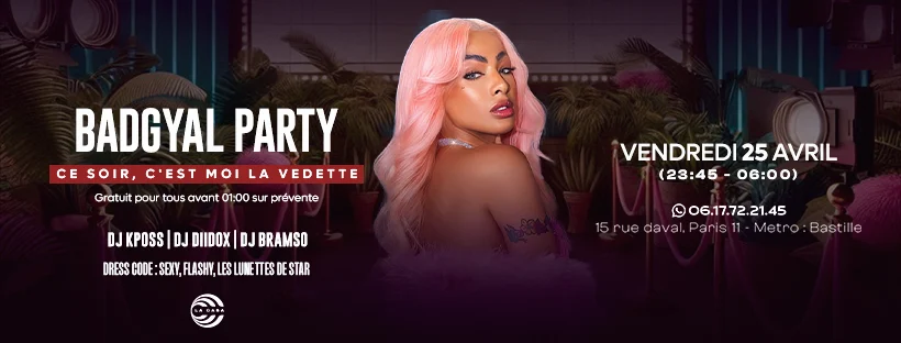 Badgyal Party Cover