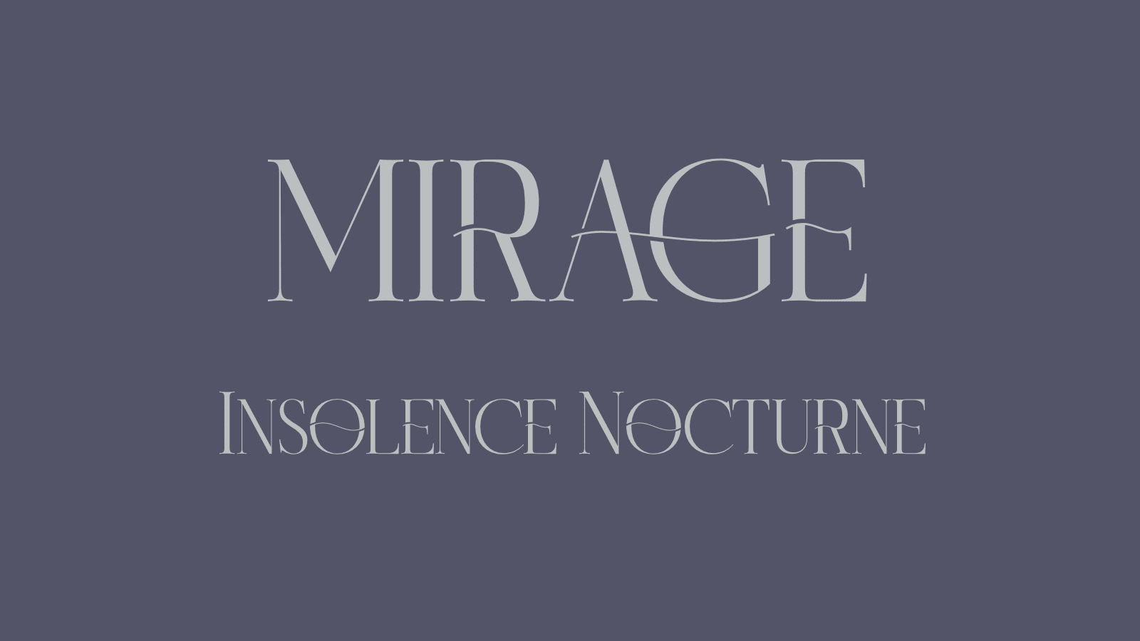 Mirage Cover