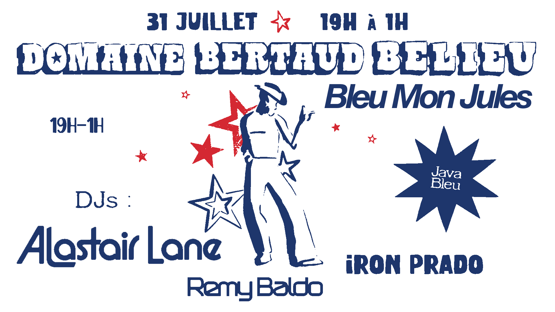Bleu Mon Jules À Saint-Tropez Cover
