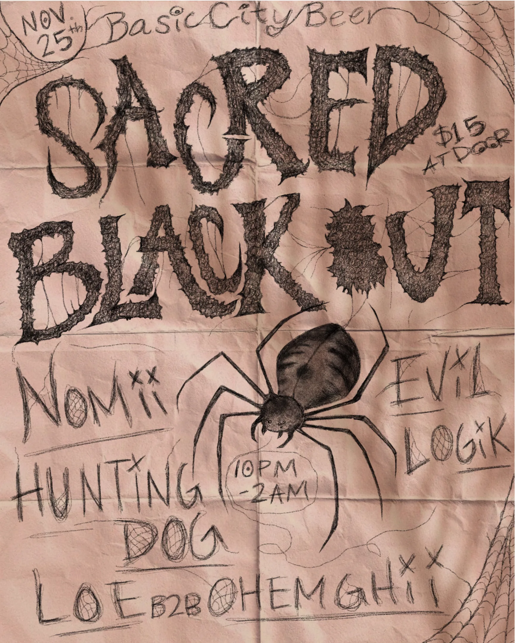 Sacred Blackout Cover