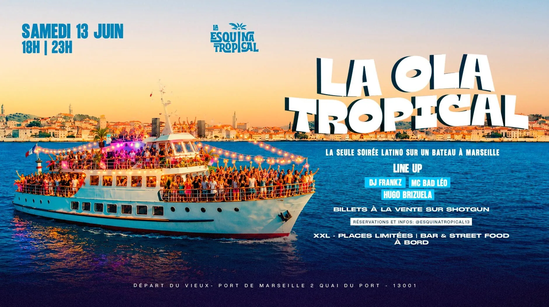 La Ola Tropical -  La Croissiere Latino Cover