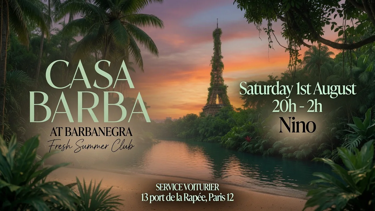 Casa Barba Sunset Party Cover