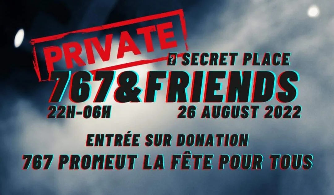 767 & Friends Private  Cover