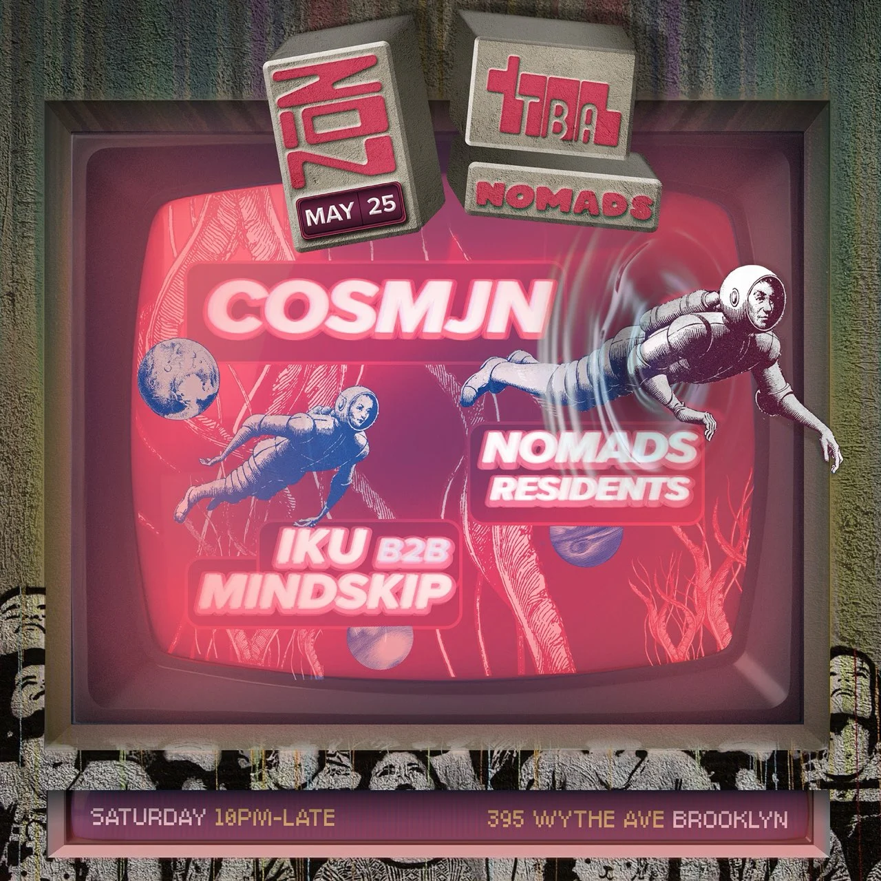 Zion X Nomads: Cosmjn, Nomad Residents, Iku B2b Mindskip Cover