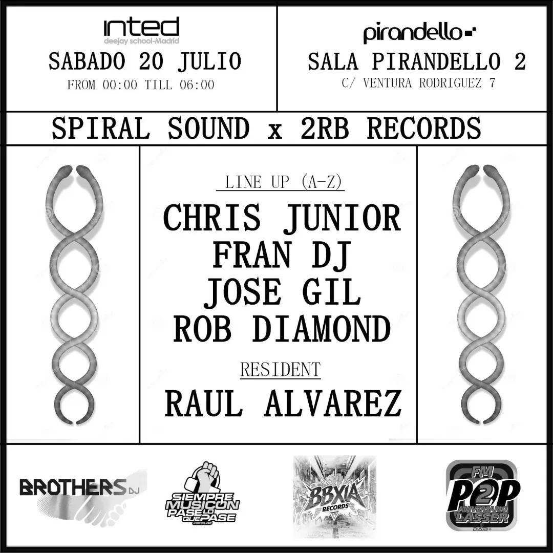 Entrada Gratis || Spiral Sound X 2rb Records Cover