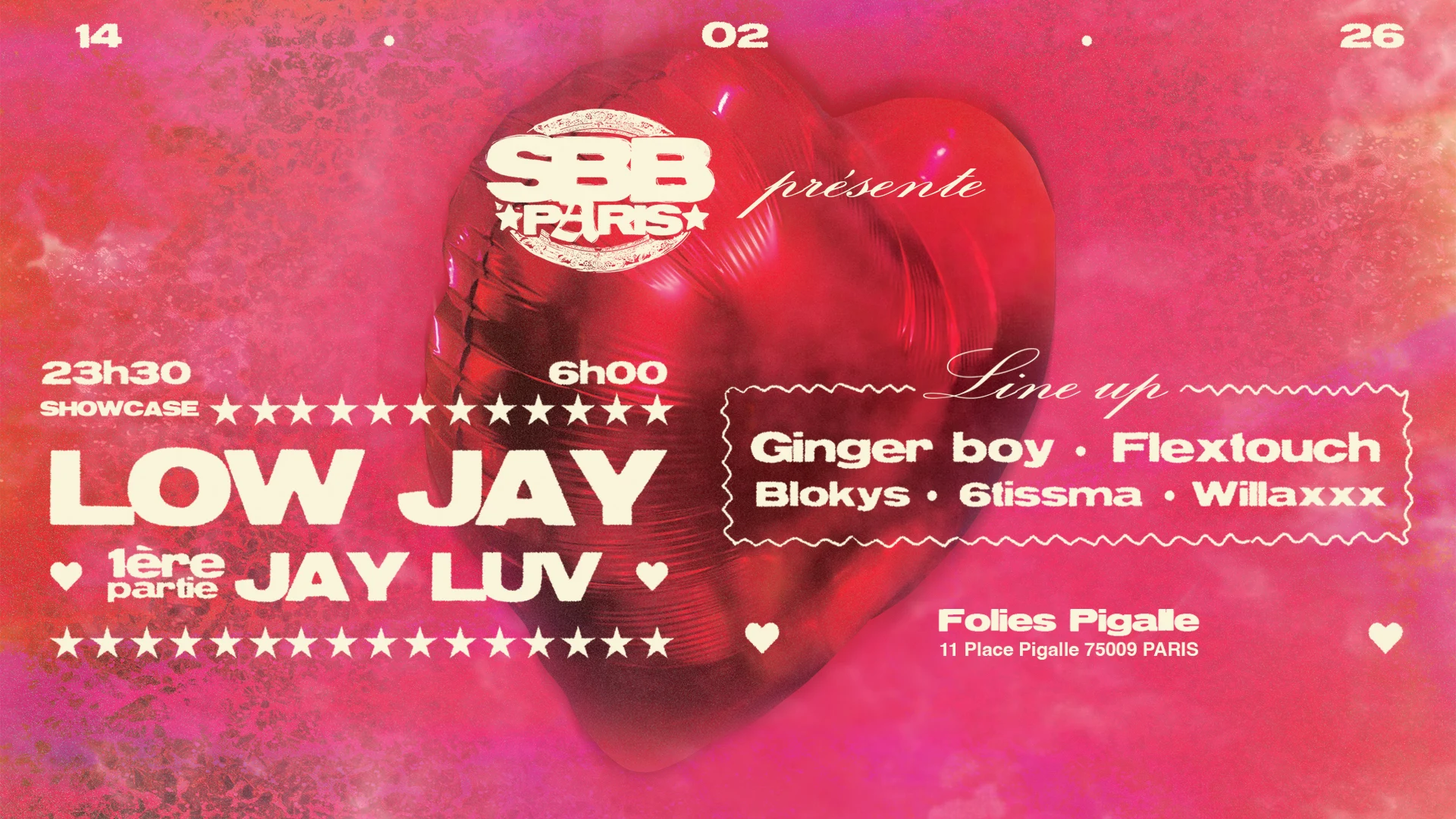 Sbb Show Love Night     Low Jay & Luv Jay Cover
