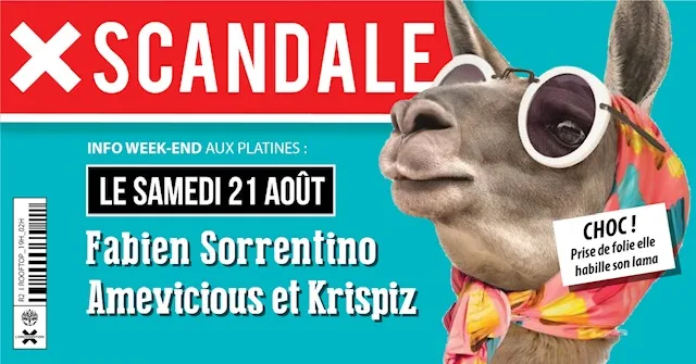  Rooftop X Scandale - Fabien Sorrentino - Amevicious - Krispiz Cover