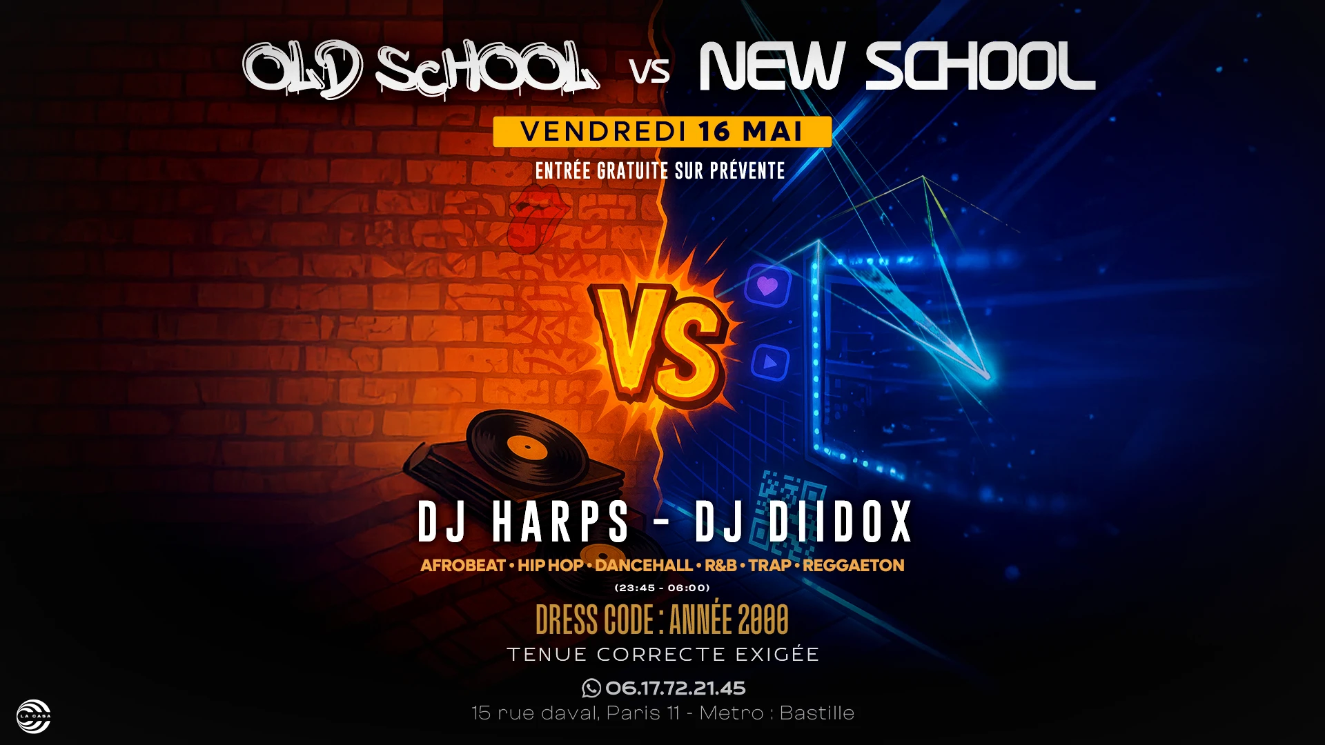 Old School Vs New School – Édition Années 2000 Cover
