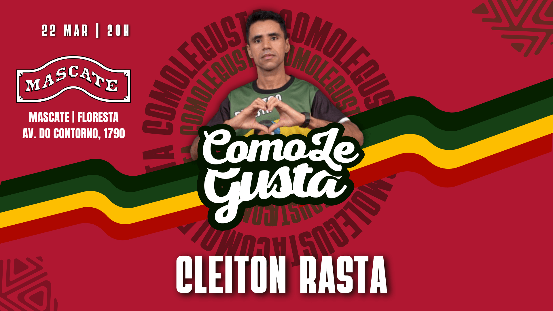 Mascate Apresenta: ¿Como Le Gusta? Com Dj Cleiton Rasta Cover