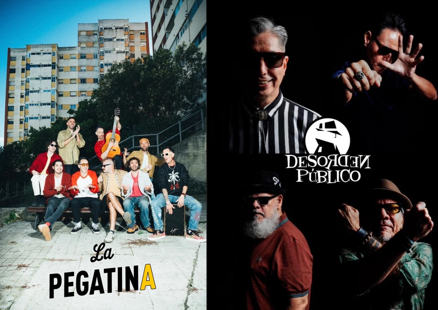 La Pegatina + Desorden Público Cover