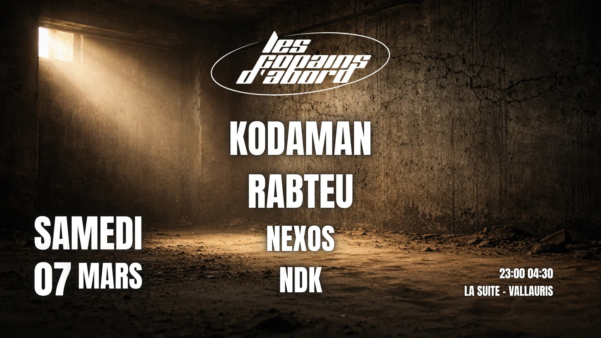 Kodaman & Rabteu - Les Copains D'abord Cover