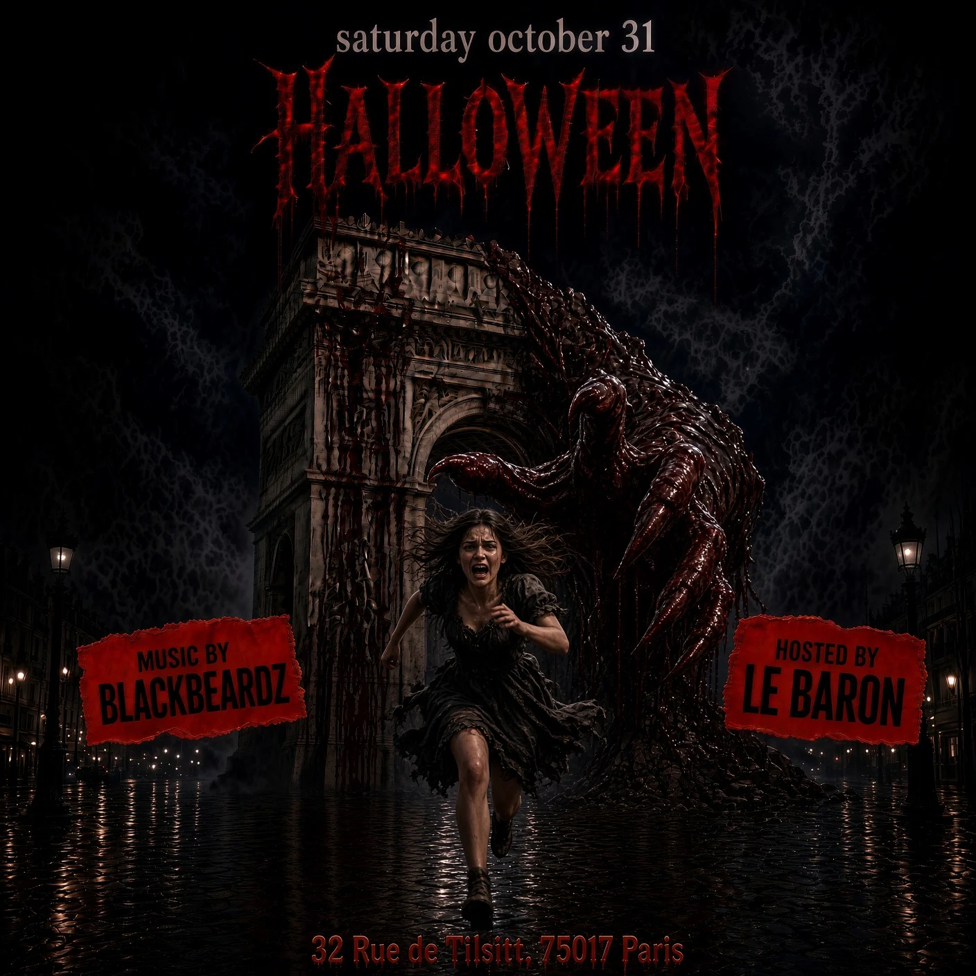 Halloween @Nuaparis  31/10 Cover