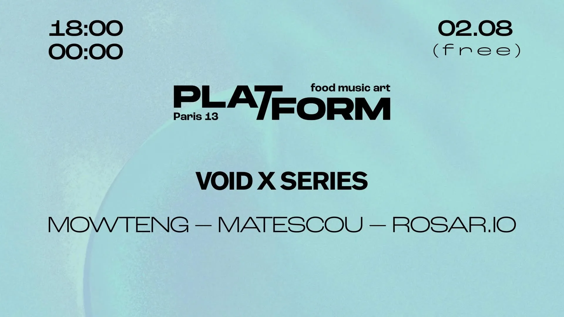Void X Series • Mowteng X Matescou X Rosar.Io • Free Cover