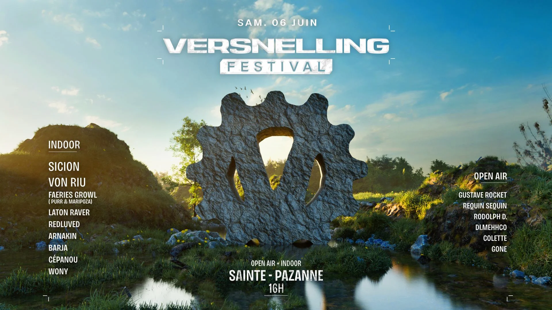 Versnelling Festival | Sainte Pazanne 06/06 Cover