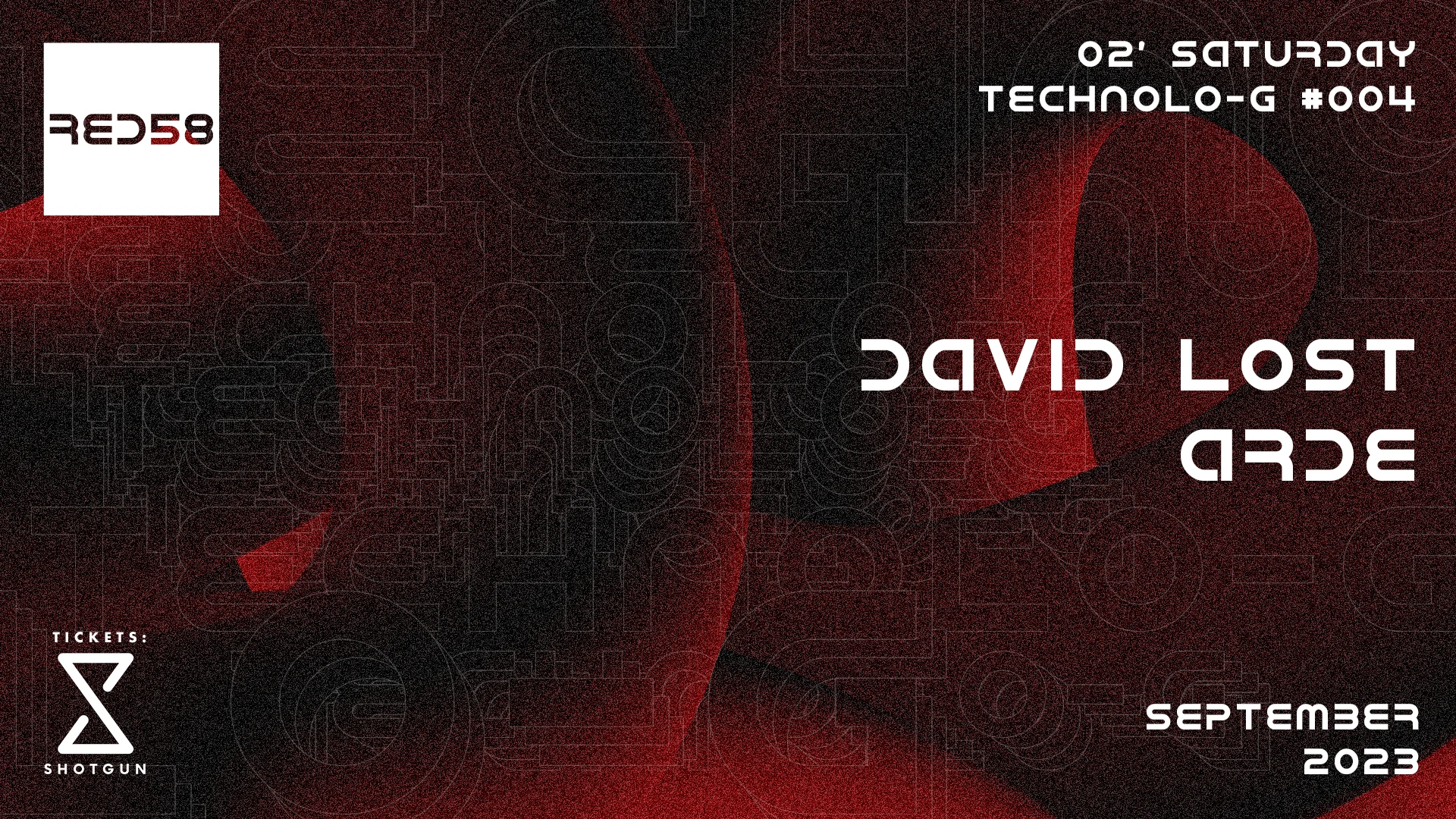 Technolo-G #004 W/ David Lost & Arde Cover