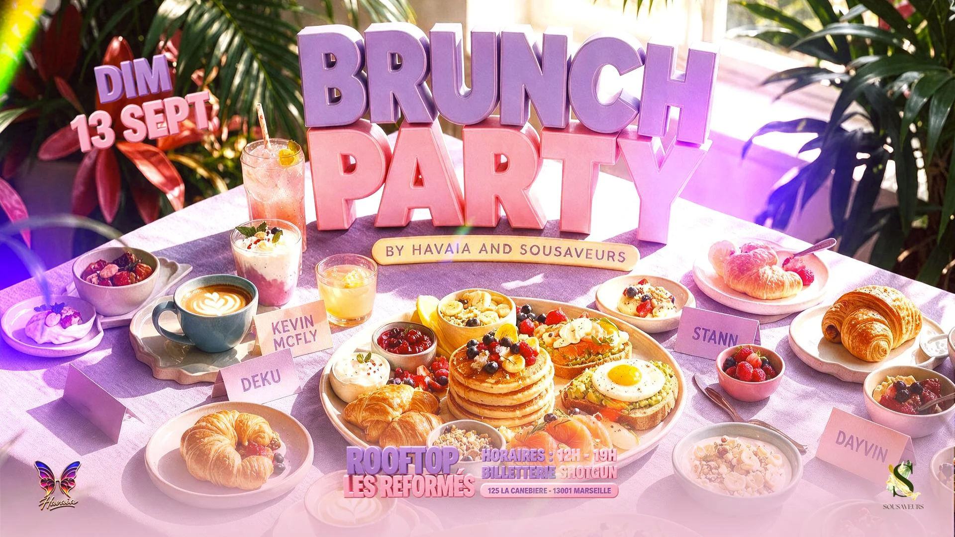 Brunch Party By Havaia X Sousaveurs Cover