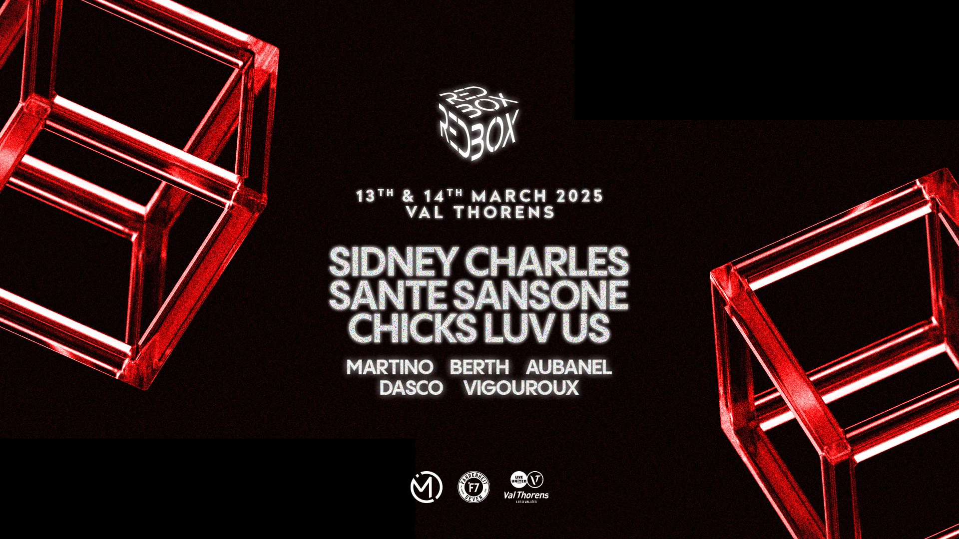Redbox - Val Thorens - 13/14 Mars Cover
