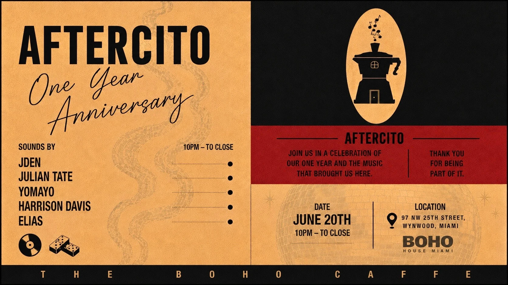 Aftercito One Year Anniversary Cover