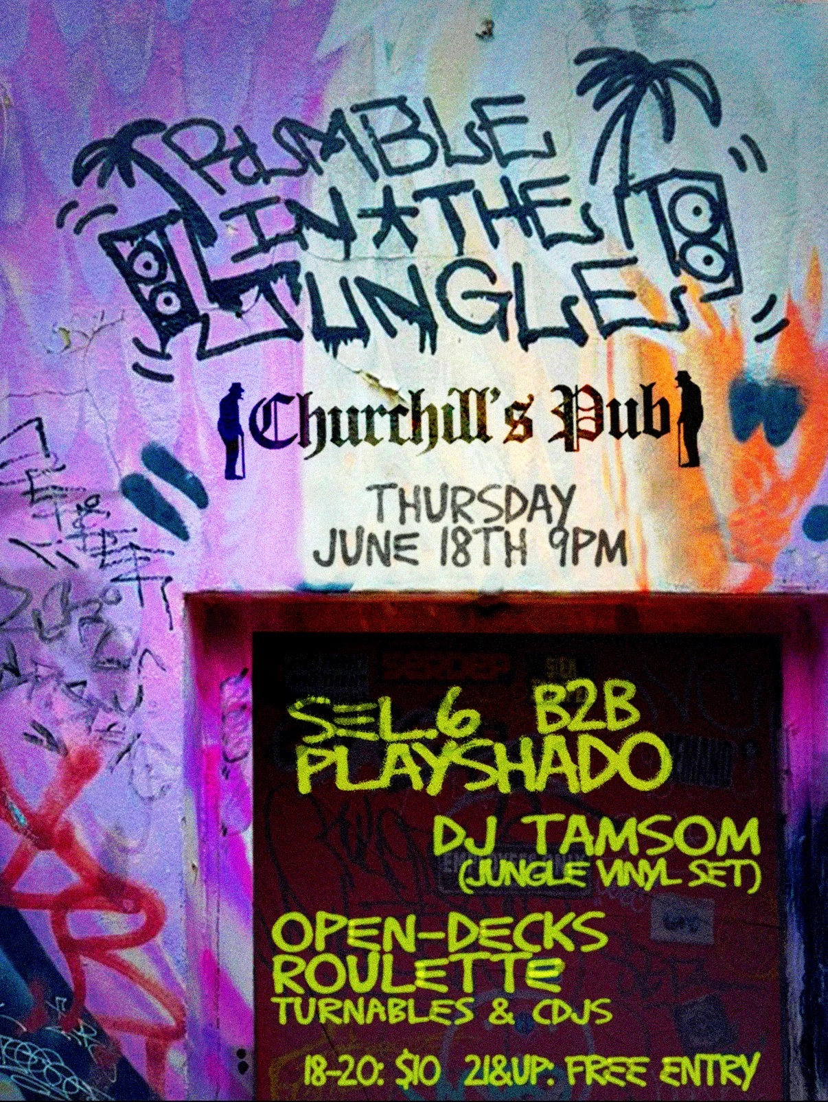 Rumble In The Jungle // 6.18 Cover