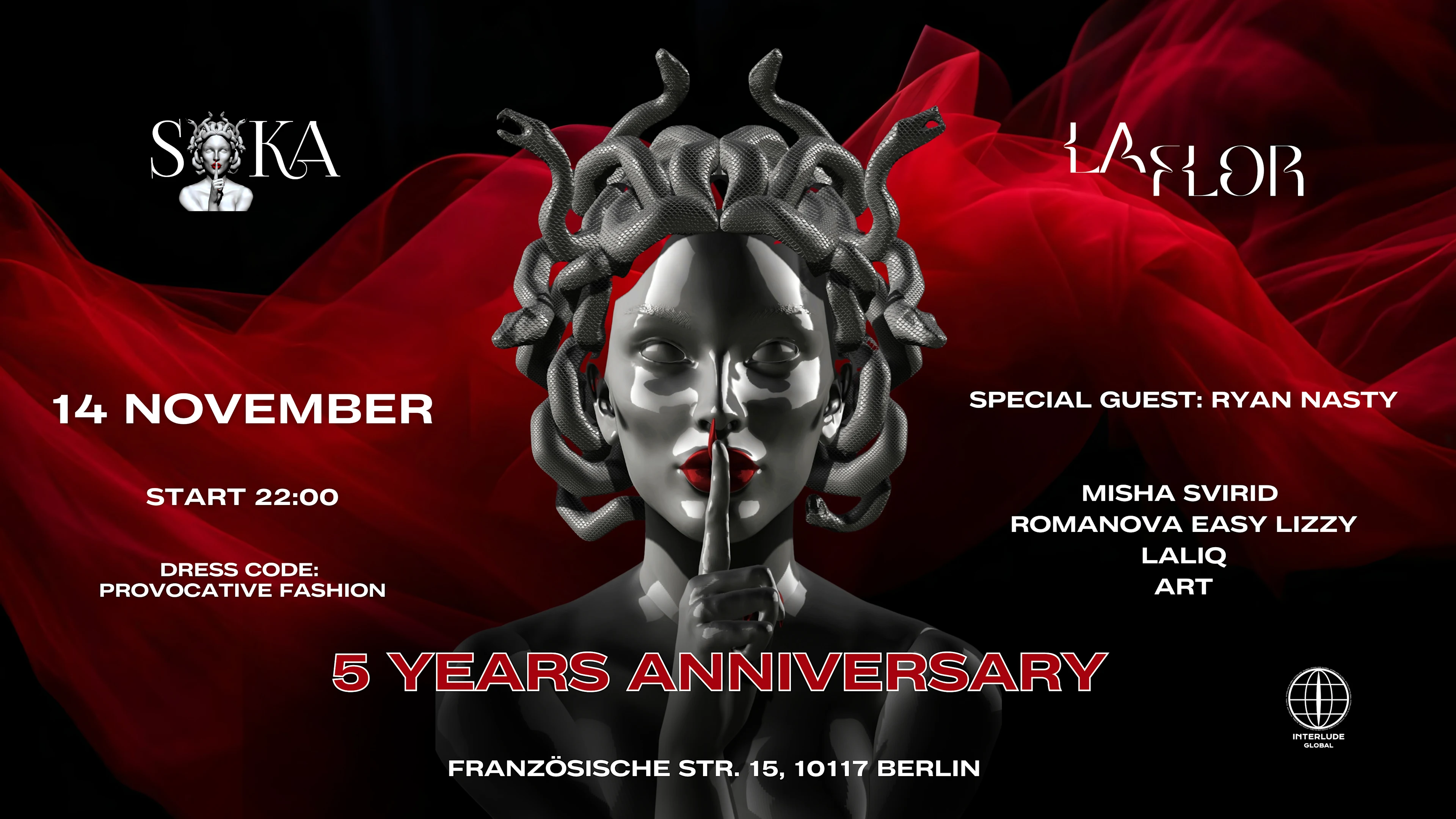 Suka 5 Years Anniversary X Interlude Global Cover