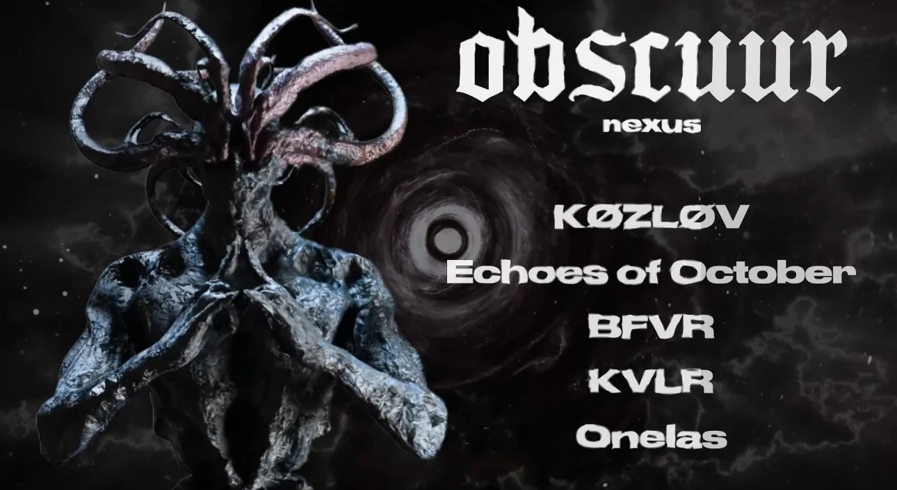 Obscuur : Køzløv | Echoes Of October | Onelas | Bfvr | Kvlr Cover