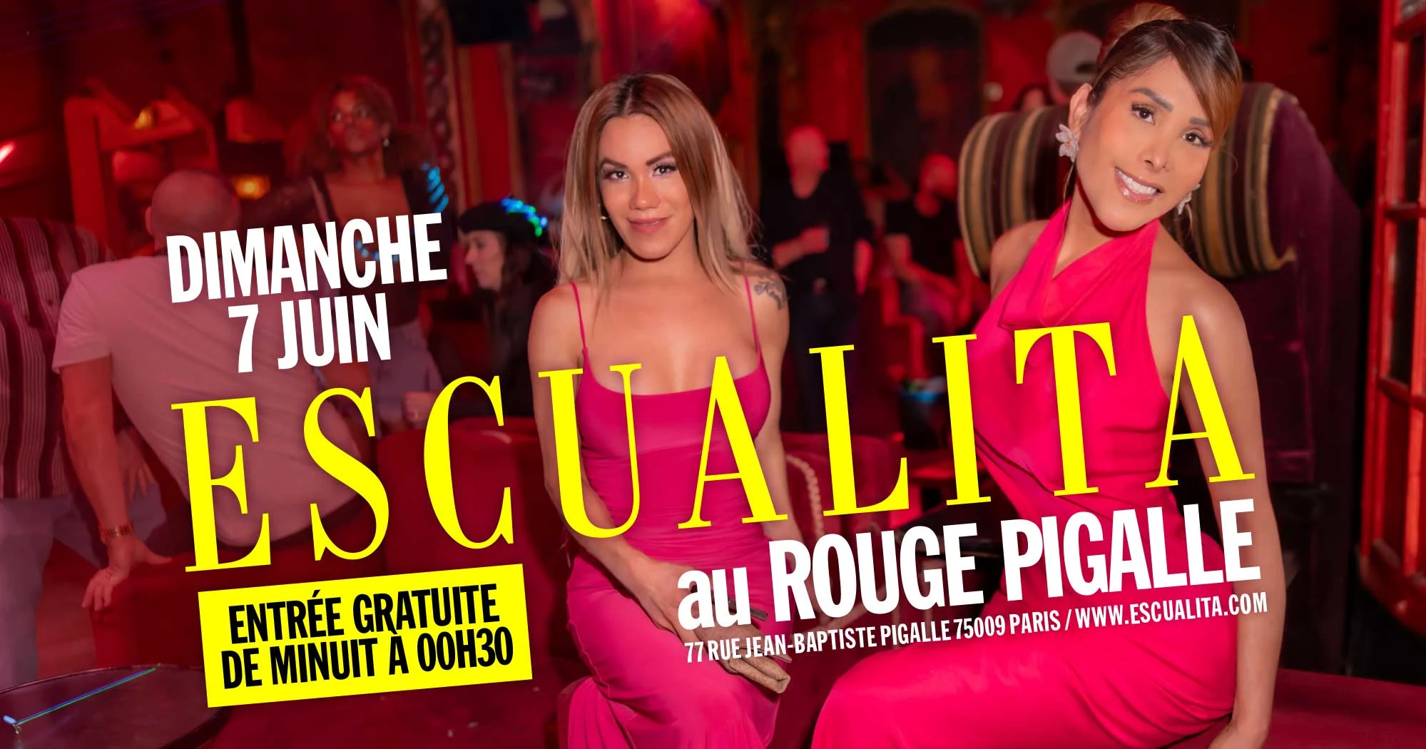 Soirée Escualita Dimanche 7 Juin Cover