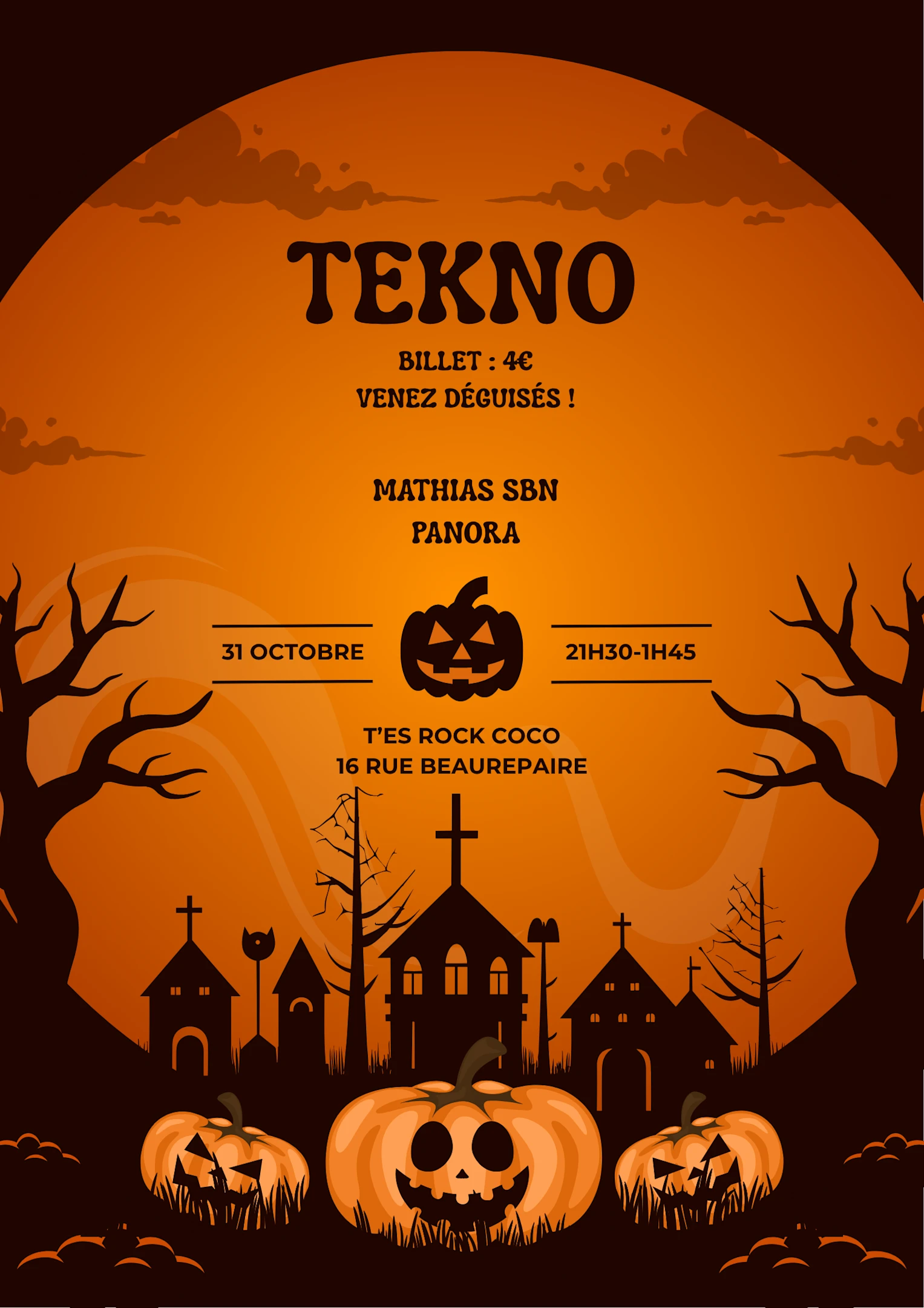 Tekno Halloween Cover