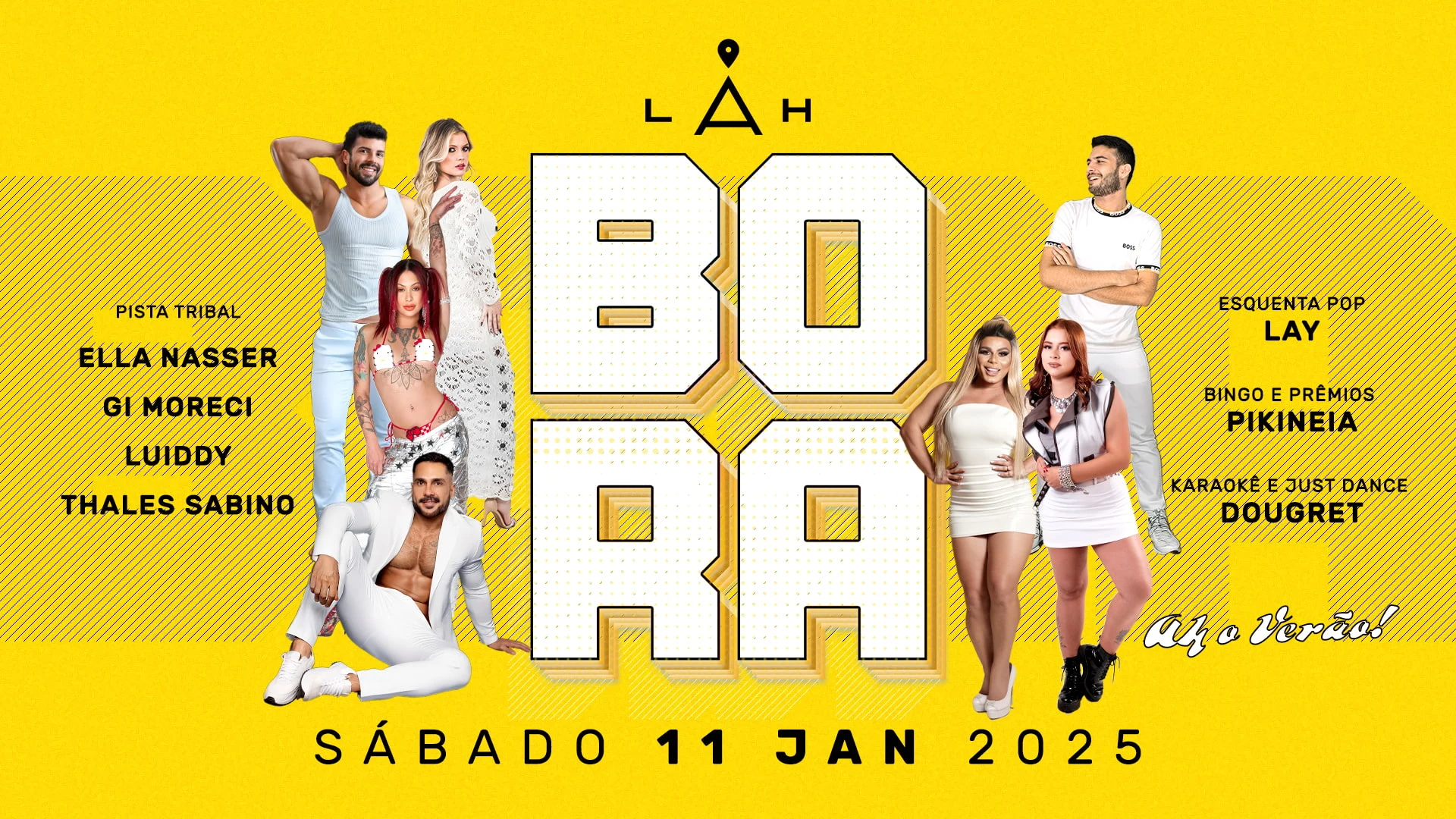 11/1 - Sa.Bah.Bah.Do + Festa Bora Cover
