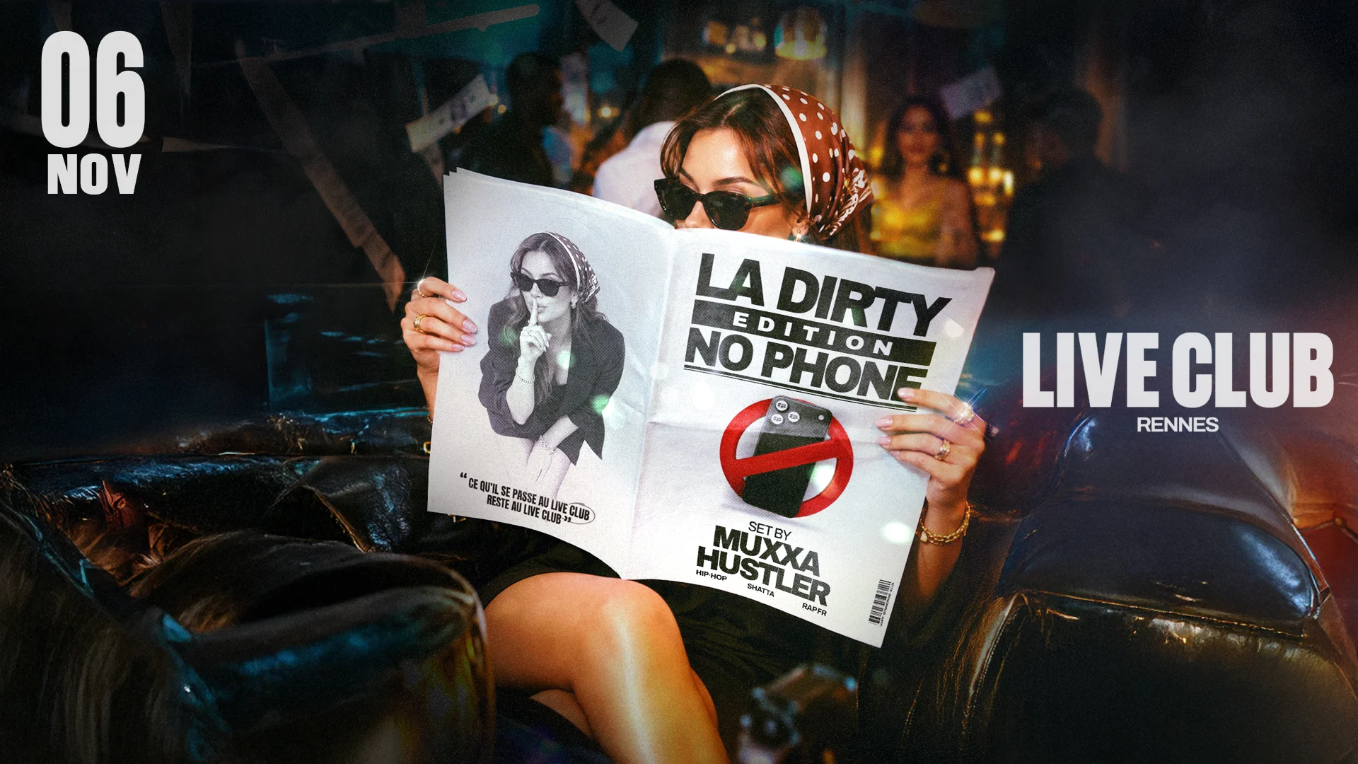 La Dirty(No Phone Edition)& Bonsoir: Muxxa &Hustler - Cayz'm Cover