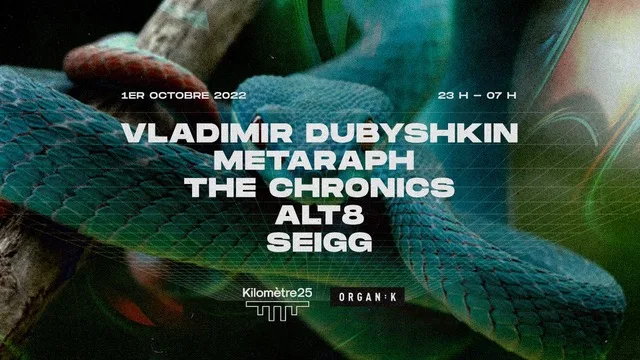 Organïk X Kilomètre25: Vladimir Dubyshkin, Metaraph & More... Cover