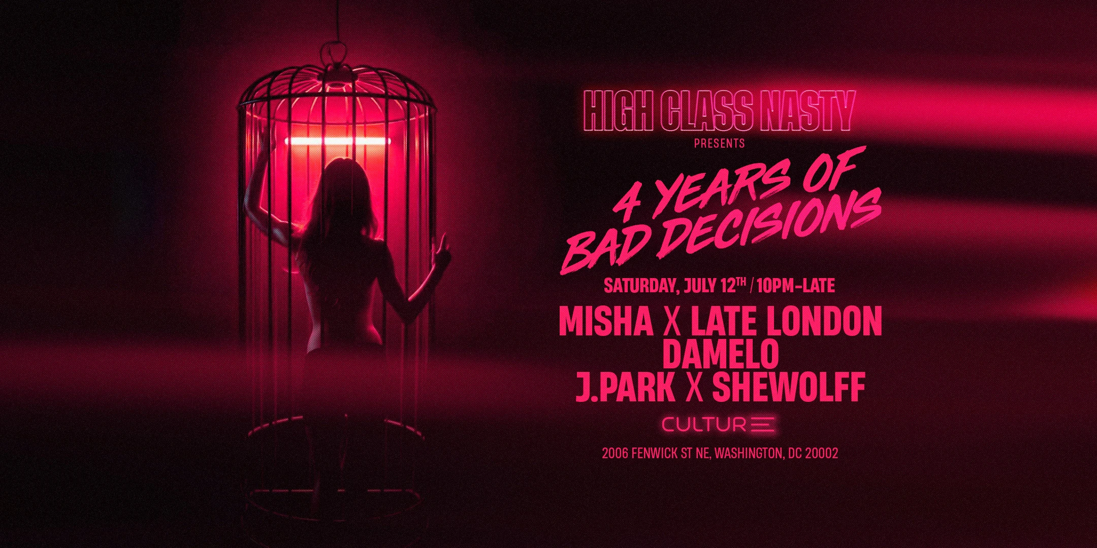 High Class Nasty Presents: 4 Years Of Bad Decisions Cover