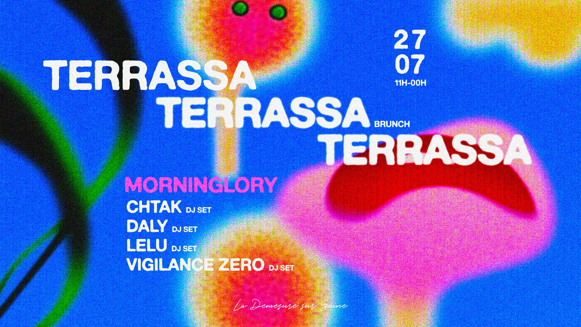 Open Air : Terrassa @ La Demesure Sur Seine X Morninglory Cover