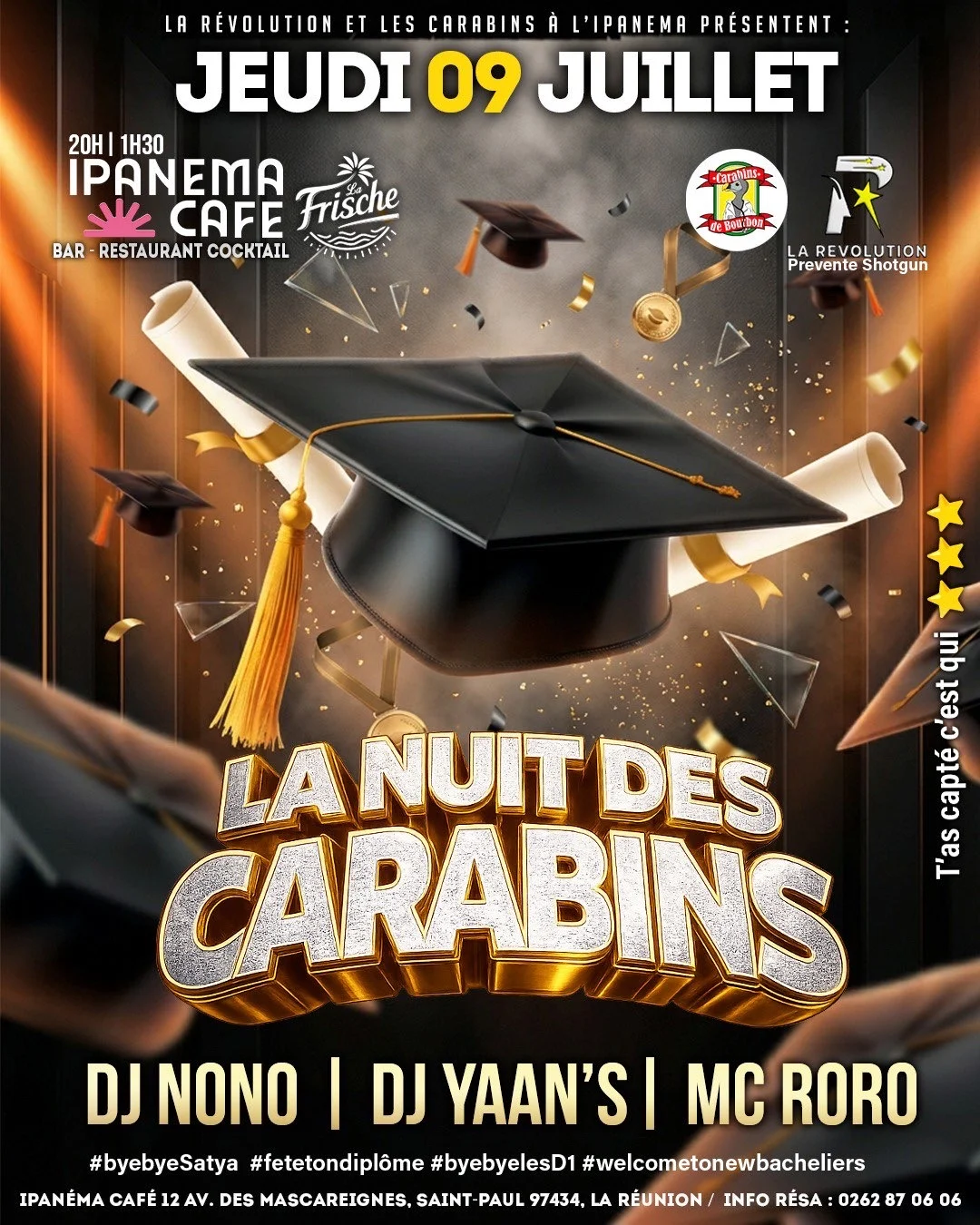 La Nuit Des Carabins Cover