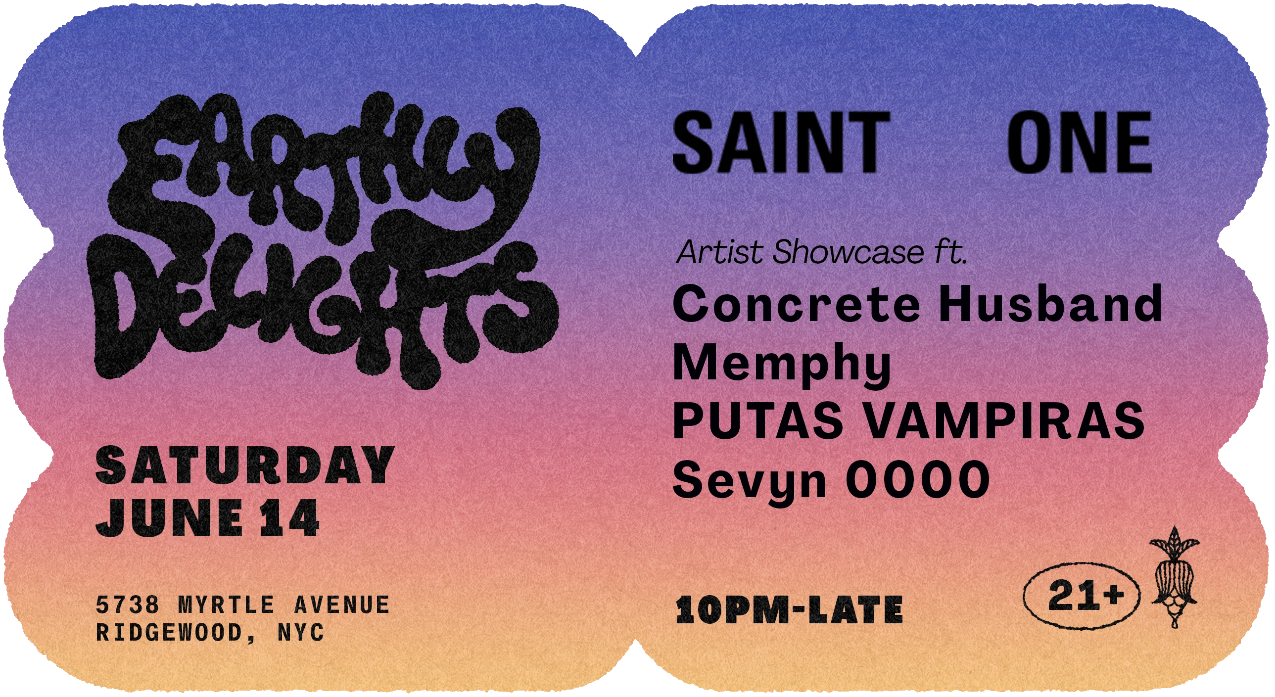 Saint One Artist Showcase W/ Memphy, Sevyn 0000 & More Cover