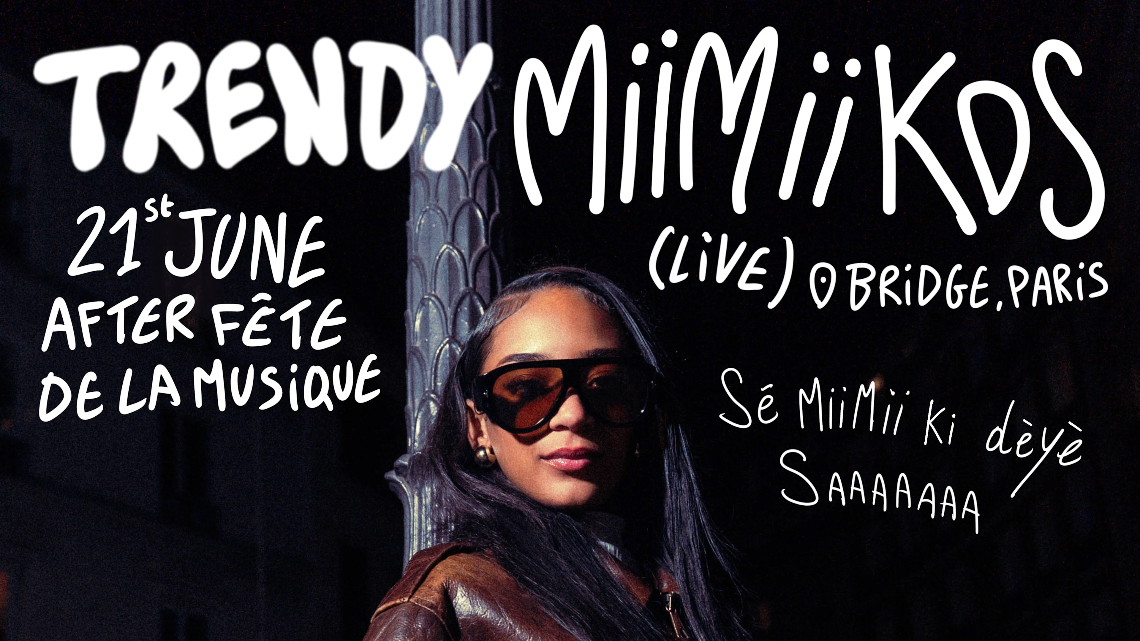 Trendy X Miimii Kds + Fallon (Live) • Bridge Paris Cover