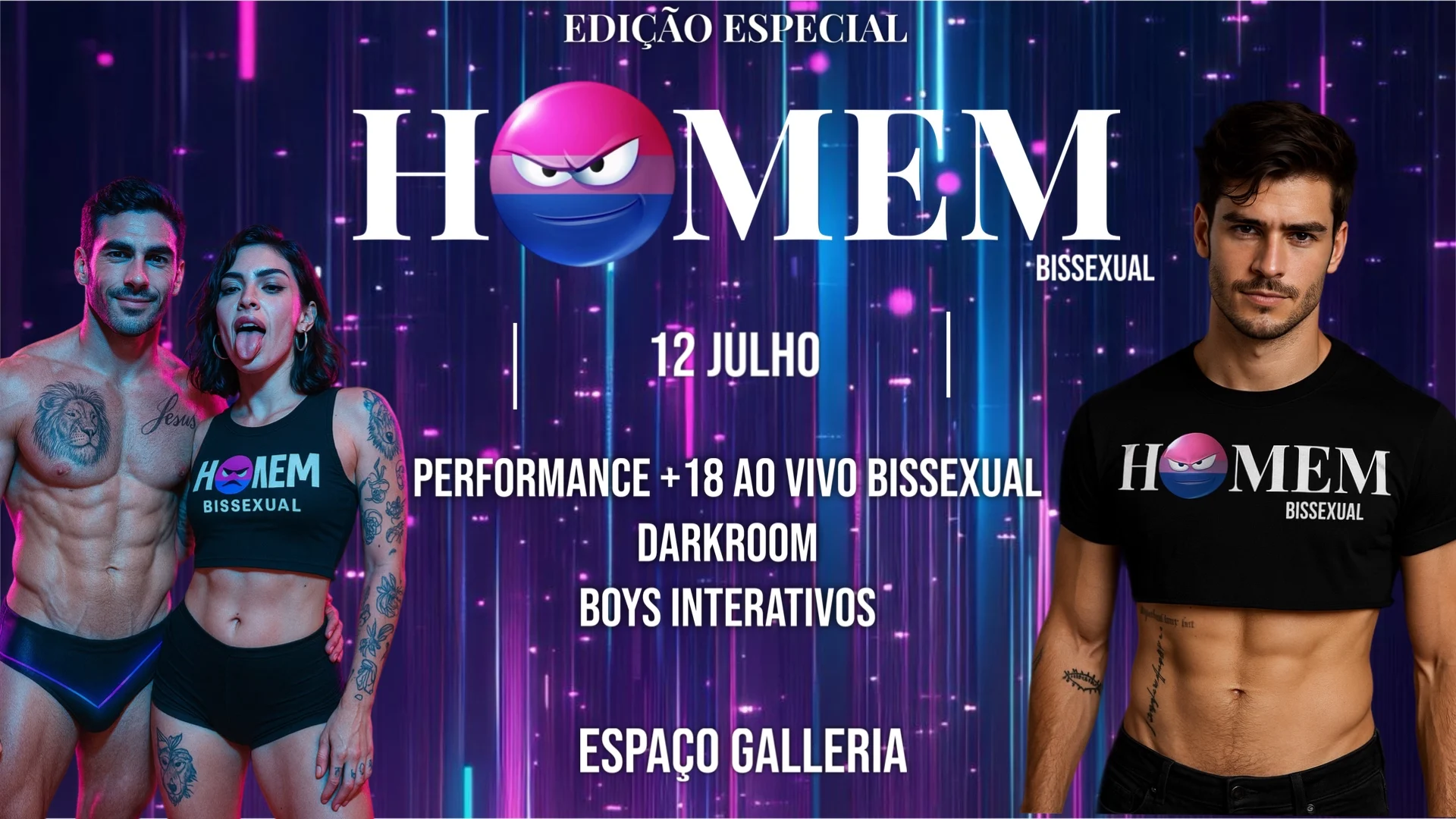 Festa Homem Bissexual Cover