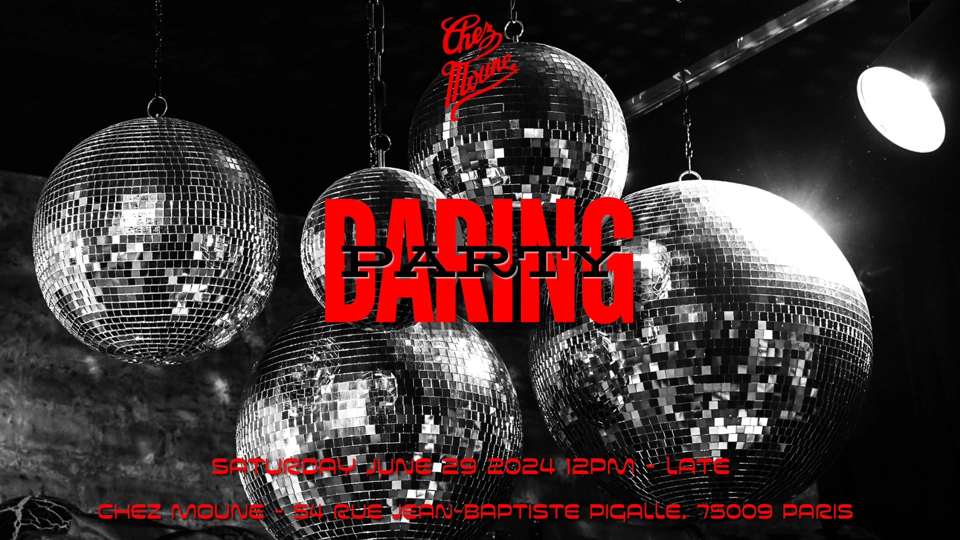 Daring Party @Chezmoune - 29.06 Cover