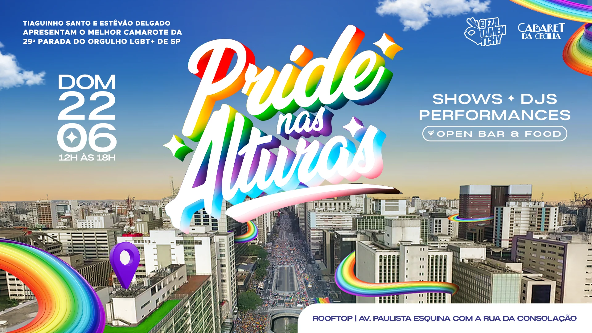 Camarote Pride Nas Alturas 2025 Cover