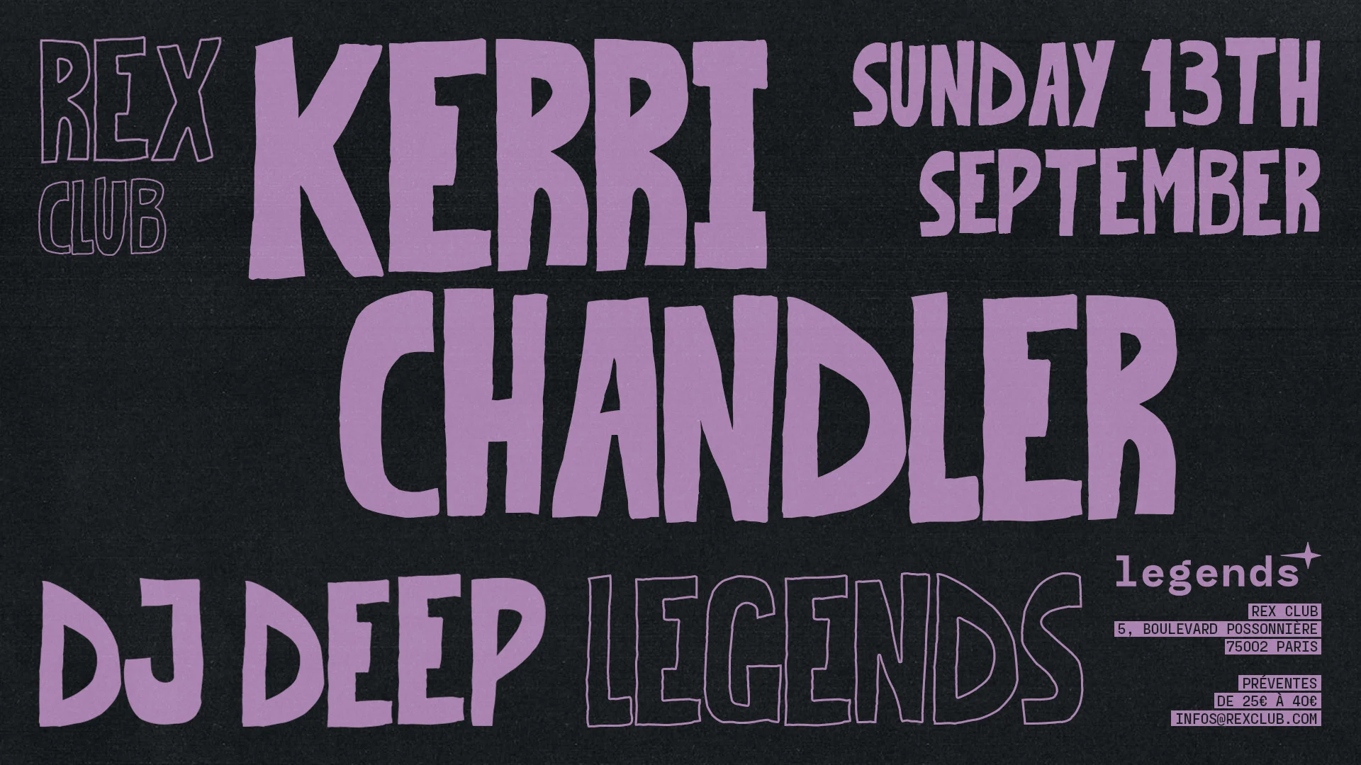 Legends: Kerri Chandler & Dj Deep Cover