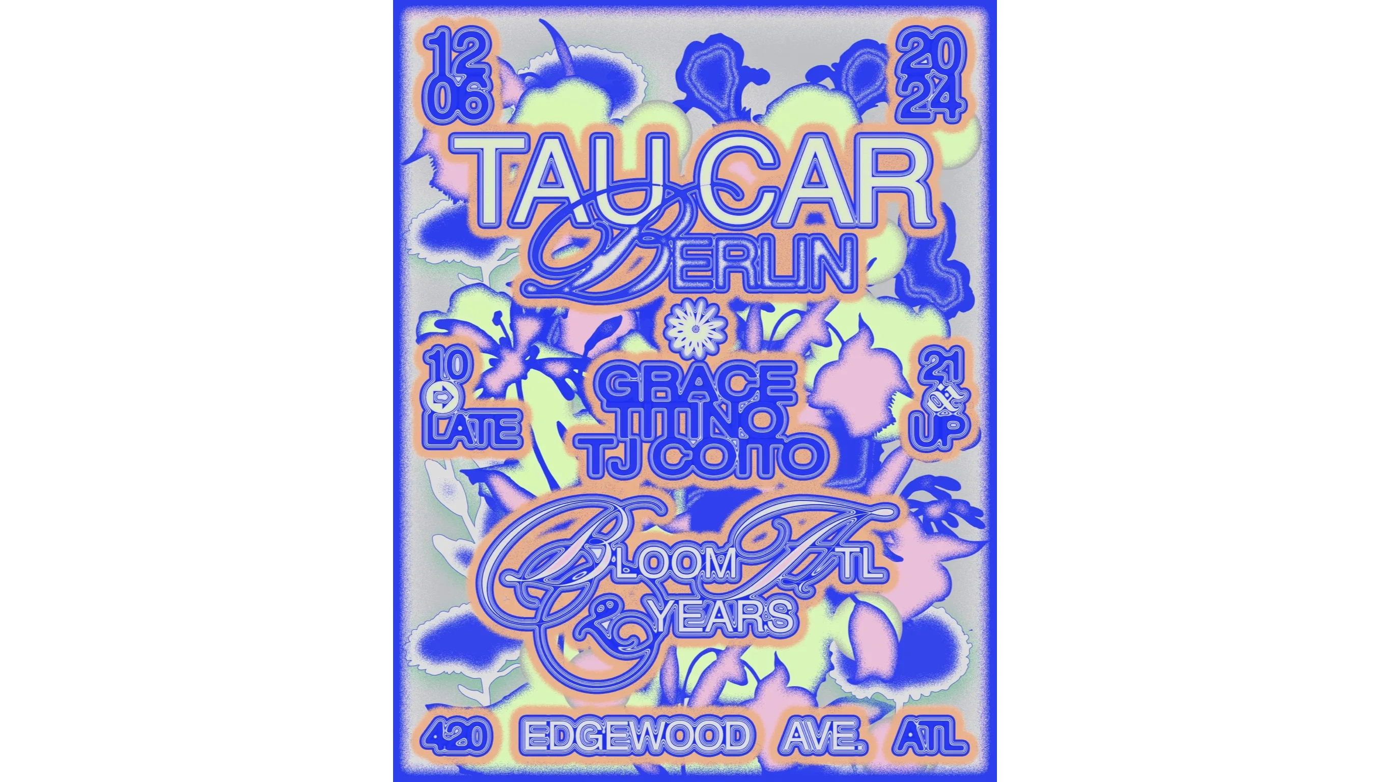 Bloom 2 Year Anniversary W/ Tau Car (Berlin) Cover