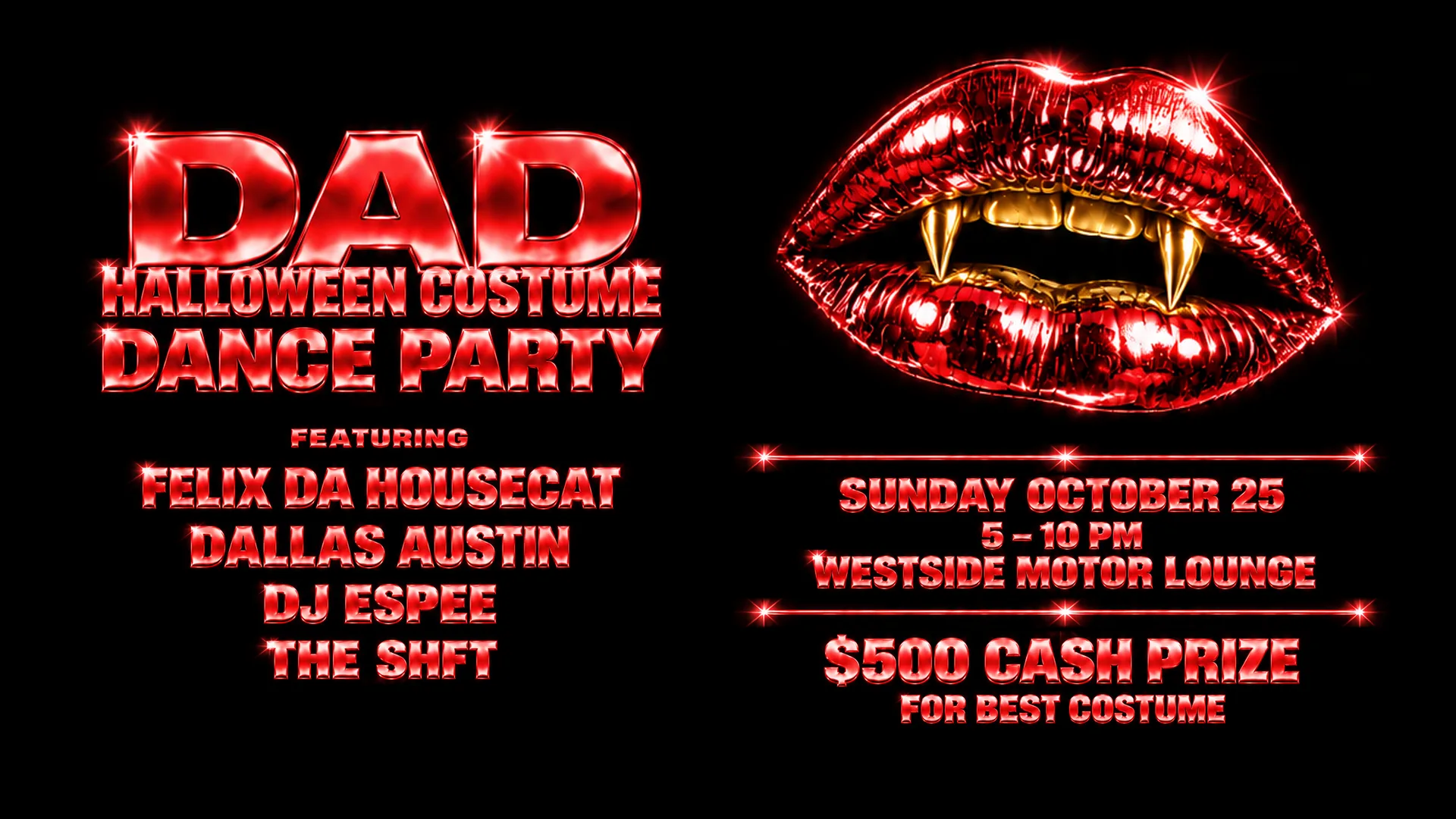 Dance All Day Halloween Party Cover