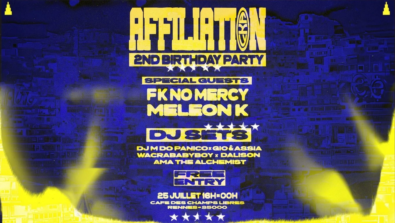 Affiliation Birthday Party Cover