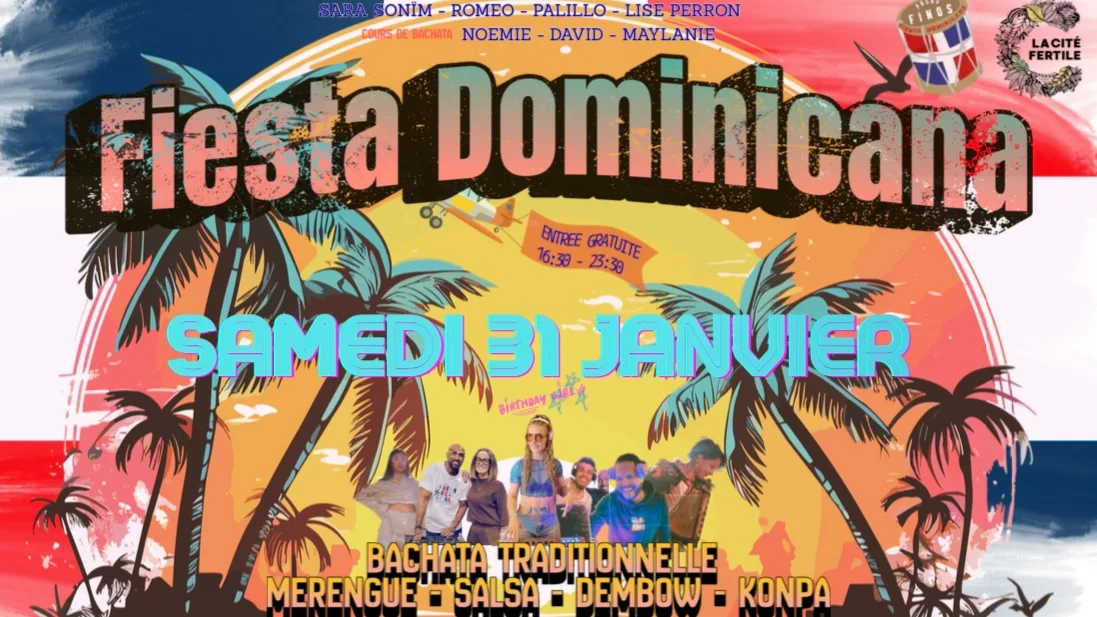 Fiesta Dominicana By Pasos Finos À La Cité Fertile Cover
