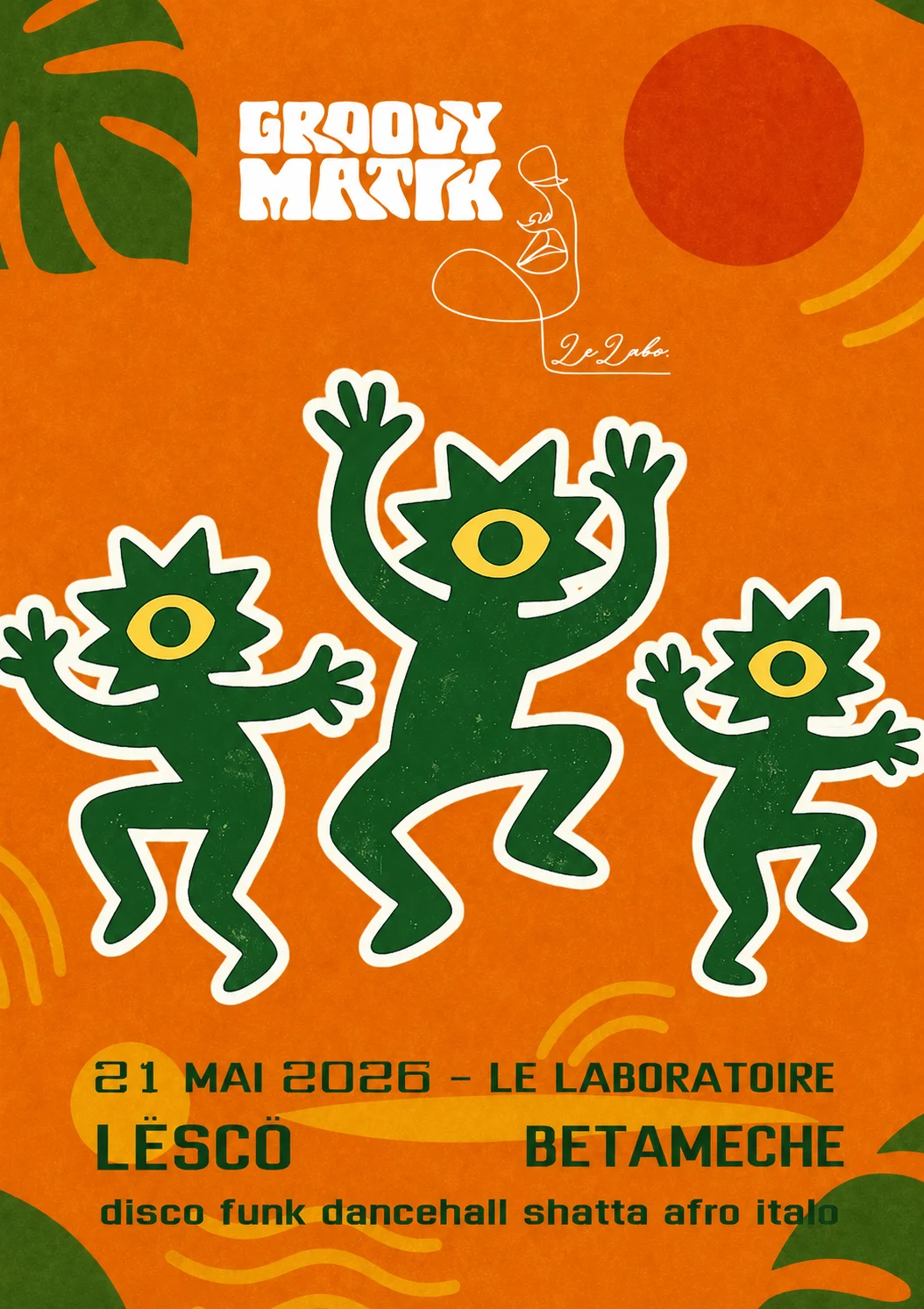 Groovymatik X Le Laboratoire Cover
