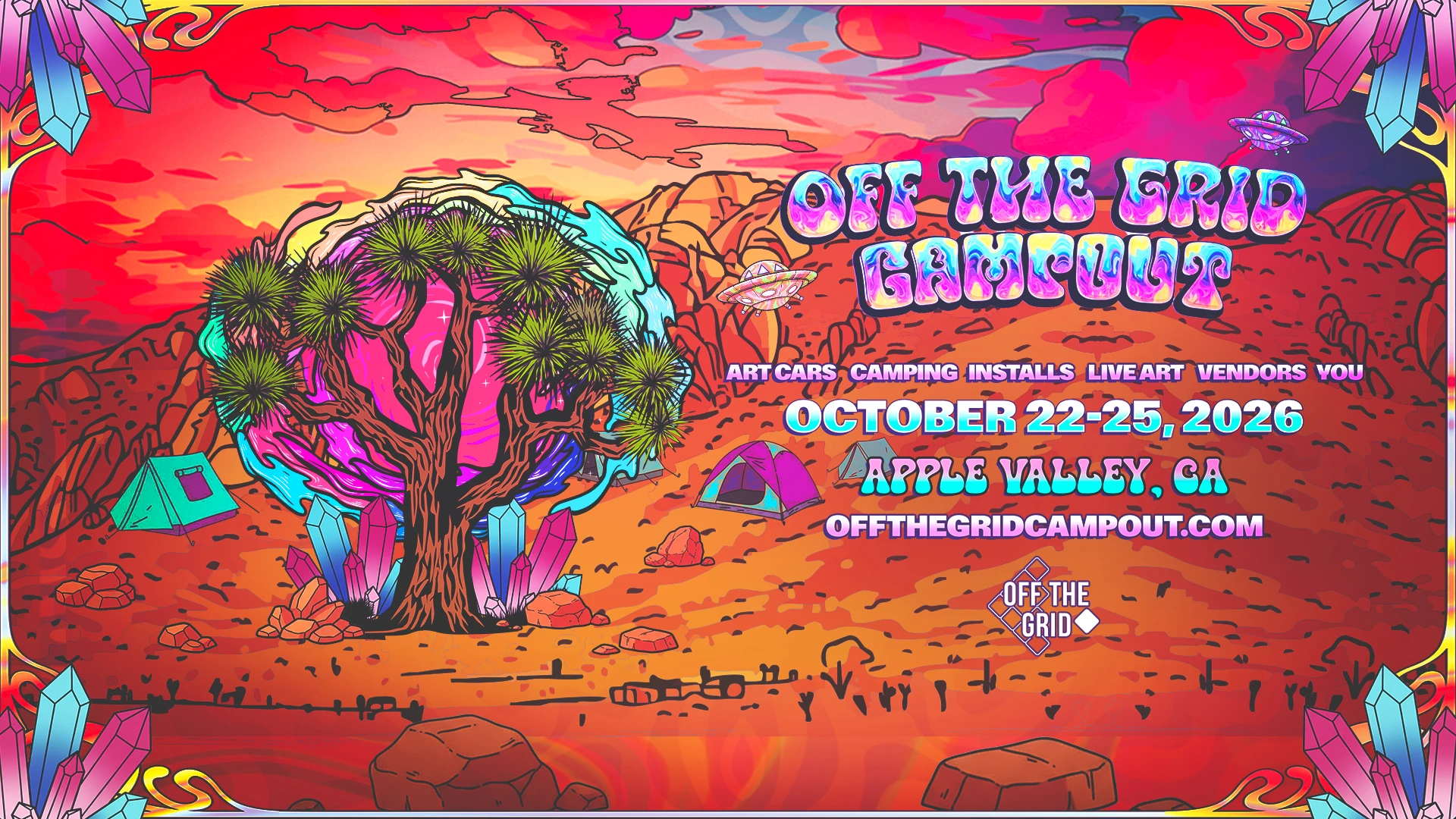 Off The Grid Campout 2026 Cover