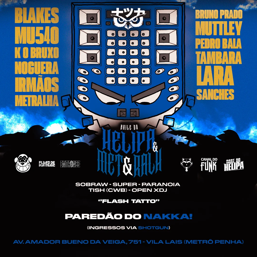 Baile Do Helipa & Met&Rala No Nakka Club Cover