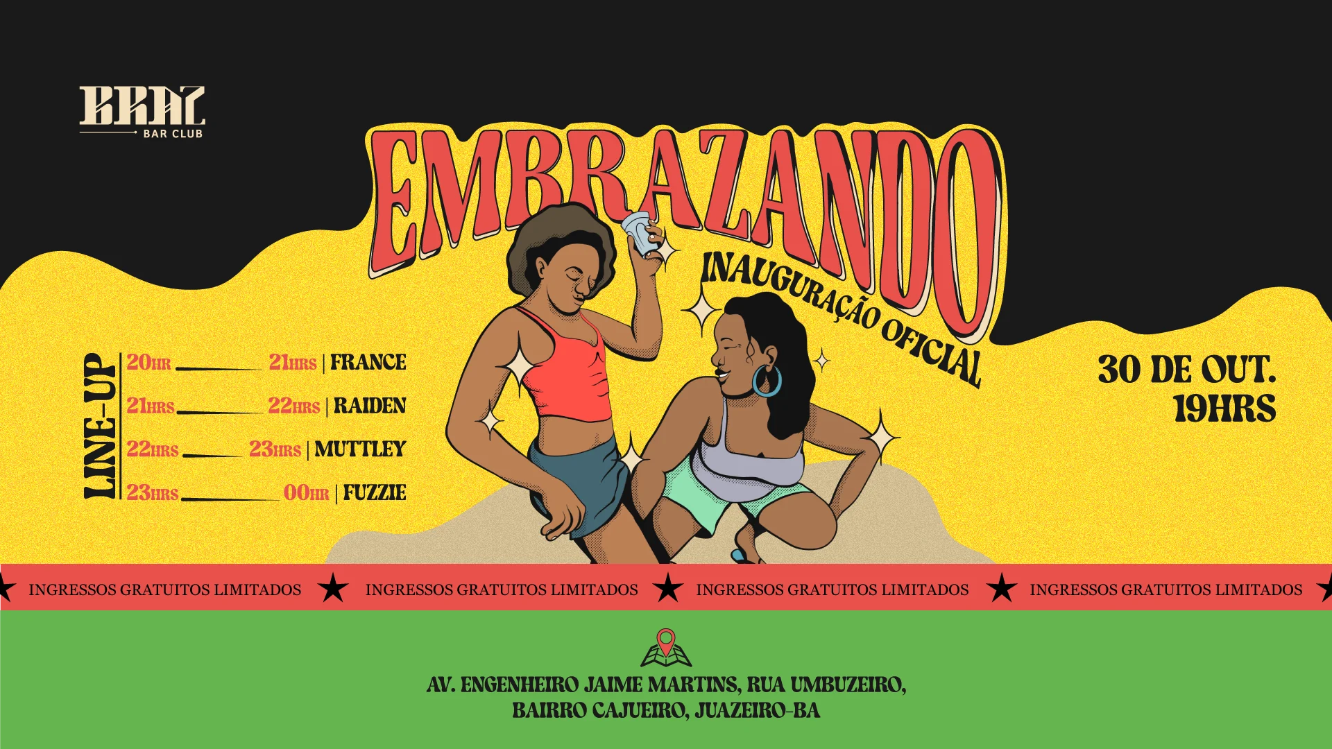 Embrazando Inauguração Cover