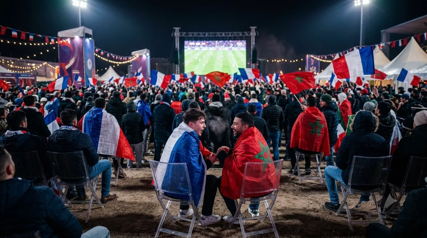 Maroc Vs France : Fanzone Coupe Du Monde 2026 Cover
