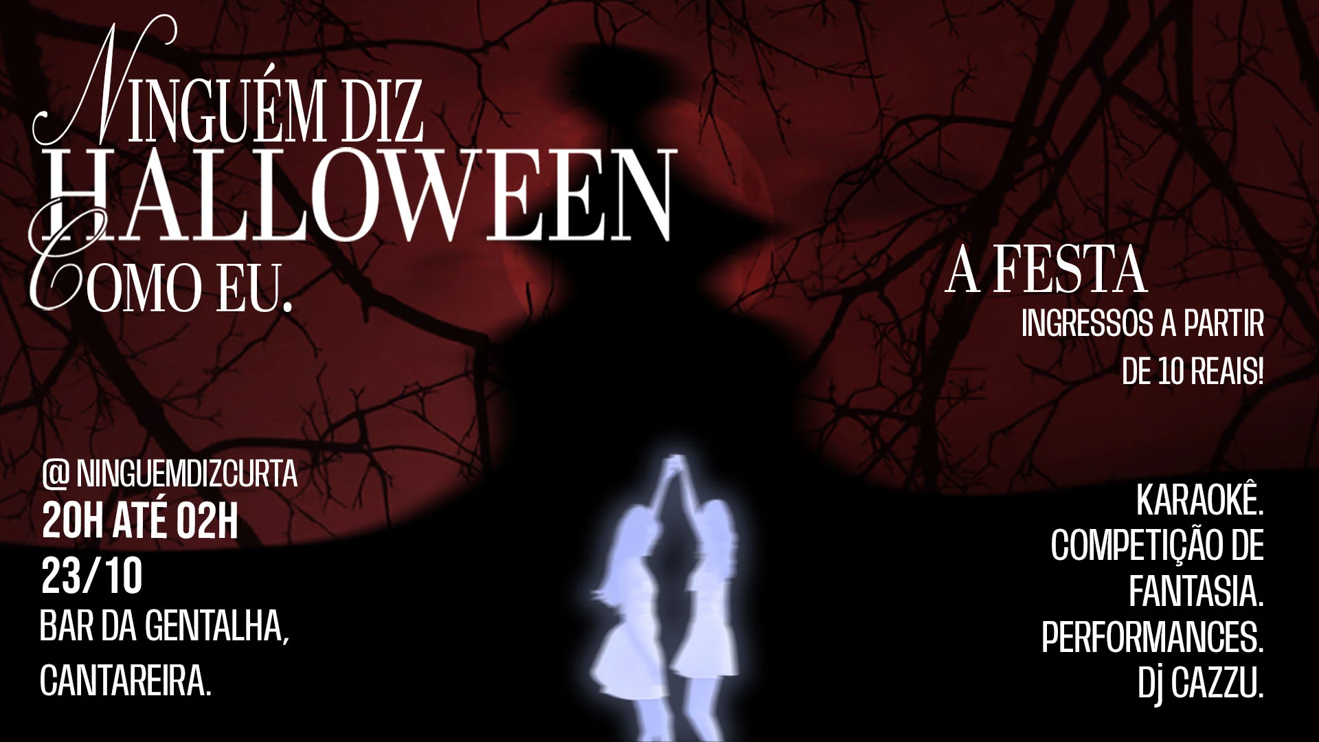 Ninguém Diz Halloween Como Eu Cover