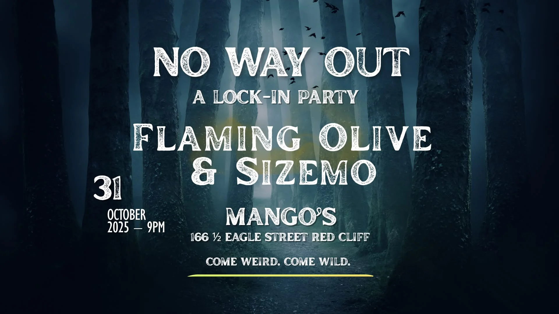 Mango's Halloween Party 2025 Cover